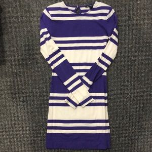 Long sleeve mini dress